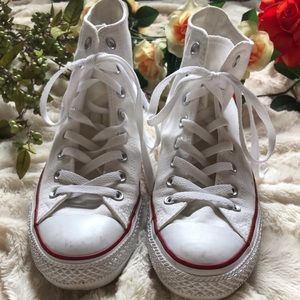 White High Top Converse